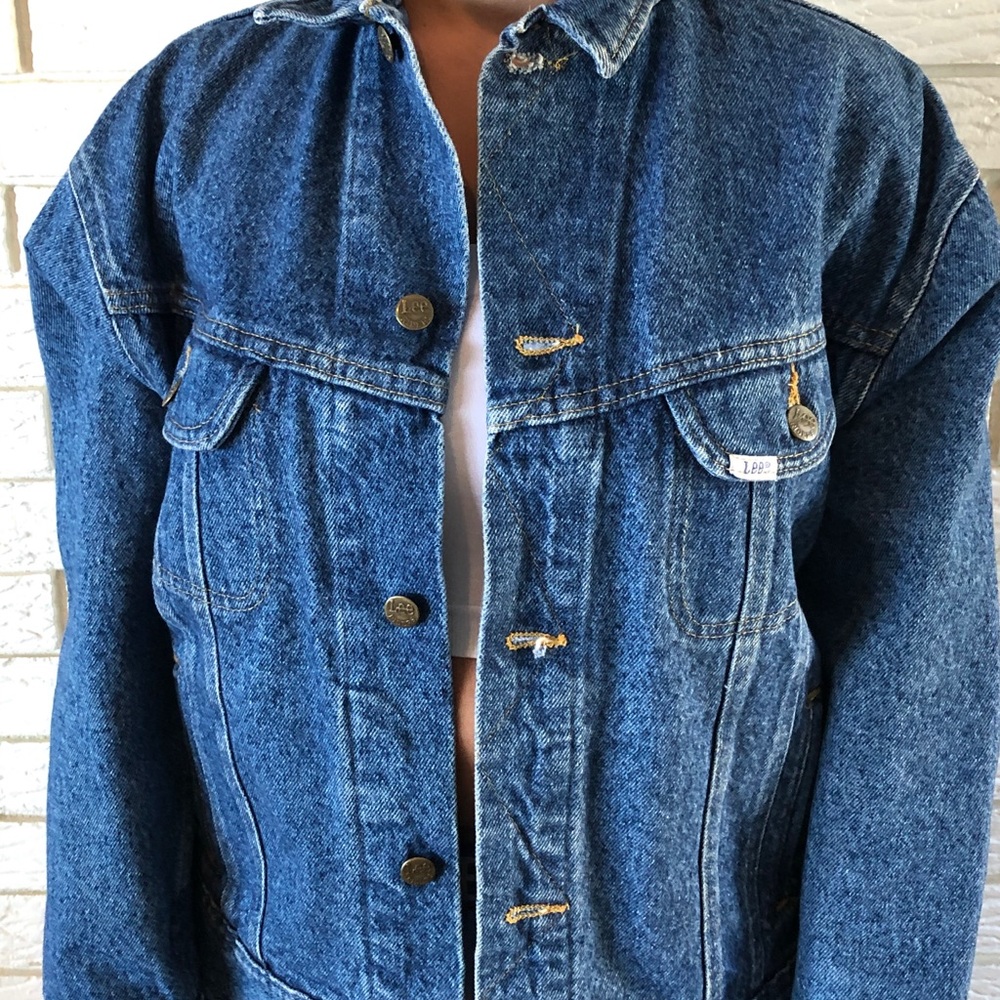 80s VINTAGE LEE Denim Jacket